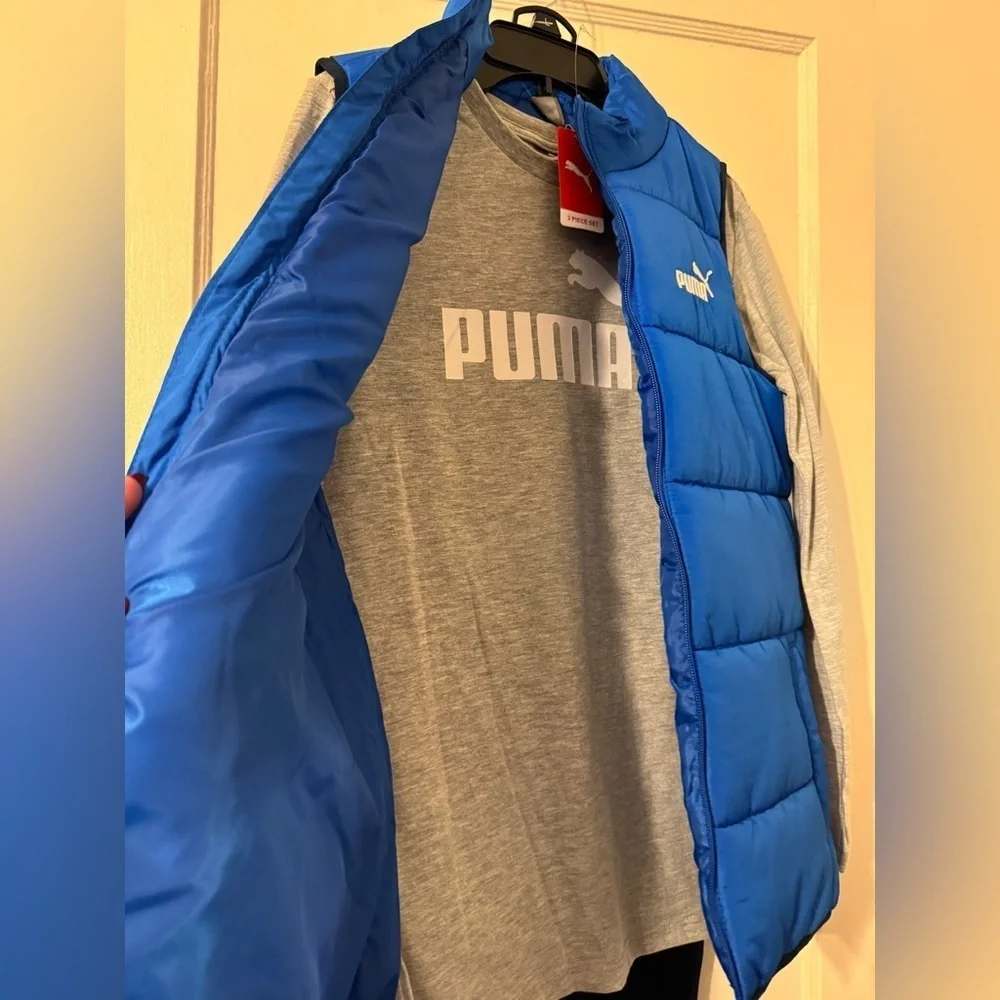 PUMA Youth 3 piece track set Sz Large retail $80 - Picture 6 of 9